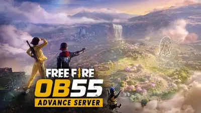 Free Fire OB55 advance server update art