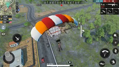 Free Fire battle royale gameplay screenshot