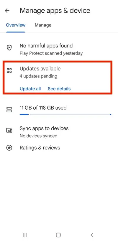 Google Play Store app page